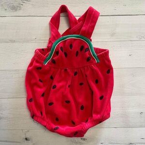 Le Top vintage watermelon romper‎ 6 months